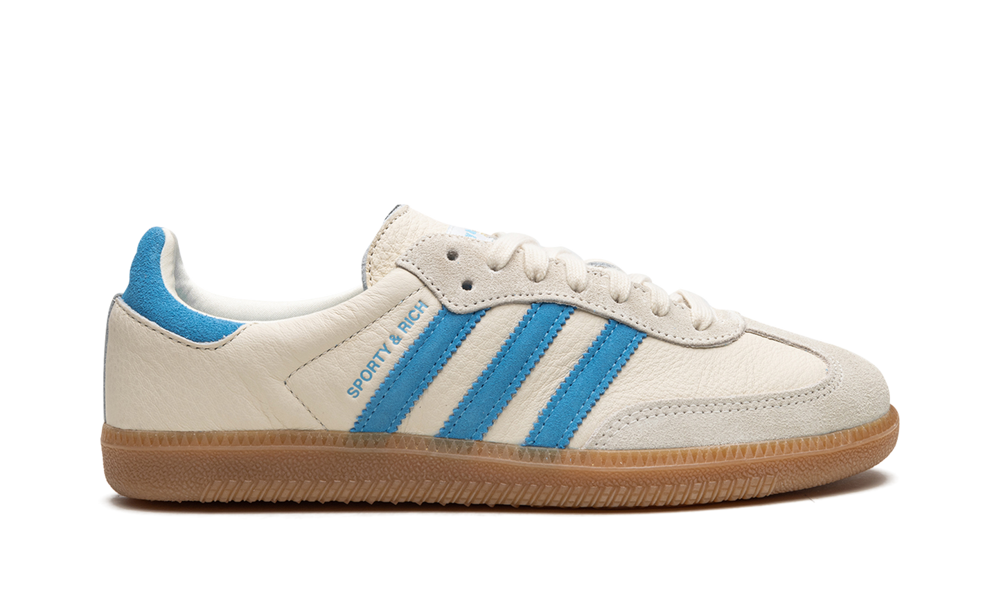Adidas Samba "Sporty & Rich - Cream Blue" IE7096