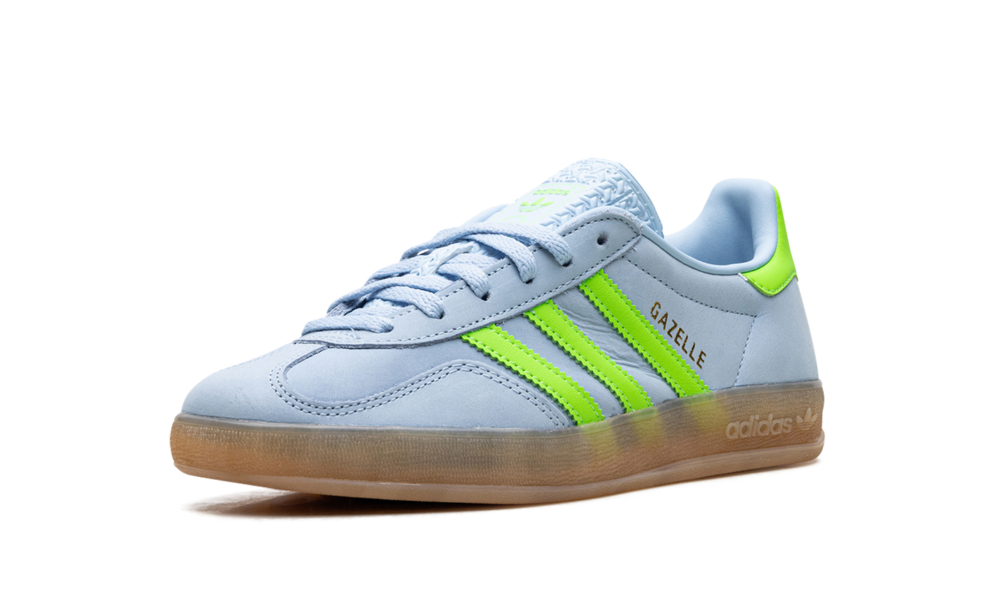 Adidas Gazelle Indoor WMNS "Clear Sky Solar Green" JI1372