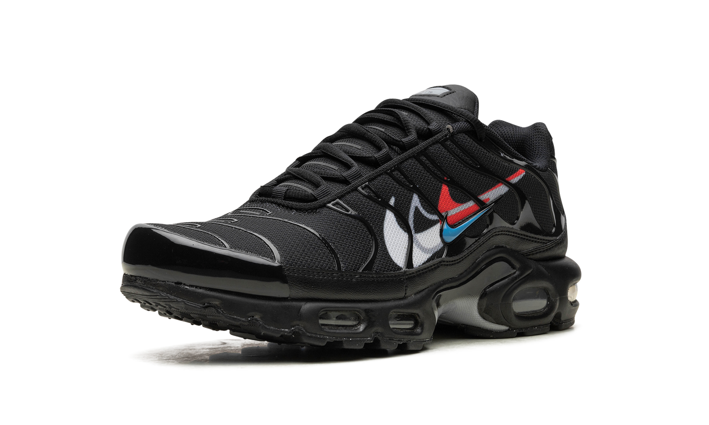 Nike Air Max Plus "Multi Swoosh Black Bright Crimson" FJ4224 001
