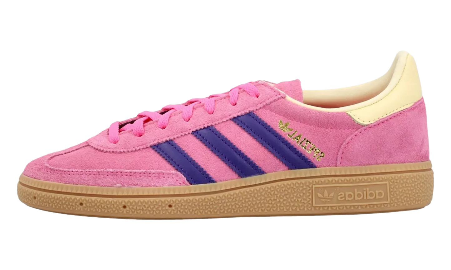 Adidas Handball Spezial WMNS "Lucid Pink Collegiate Purple Almost Yellow" JP8718