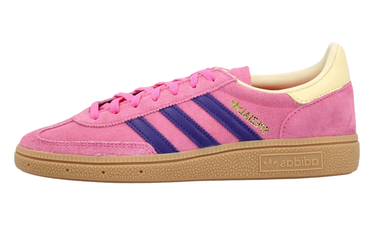 Adidas Handball Spezial WMNS "Lucid Pink Collegiate Purple Almost Yellow" JP8718