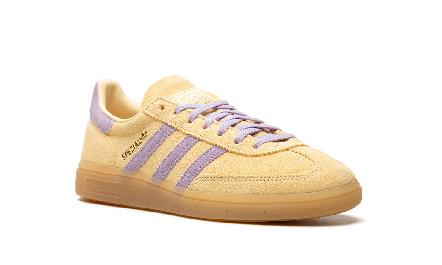 Adidas Handball Spezial WMNS "Orange Tint Powder Plum Gum" JR3617