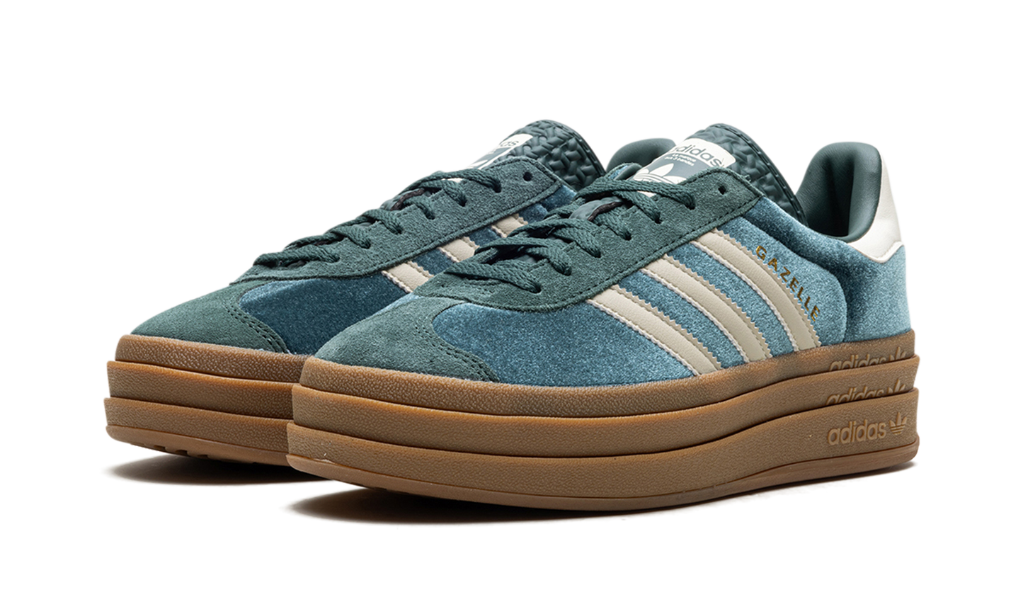 Adidas Gazelle Bold WMNS "Mineral Green Velvet" IG4391