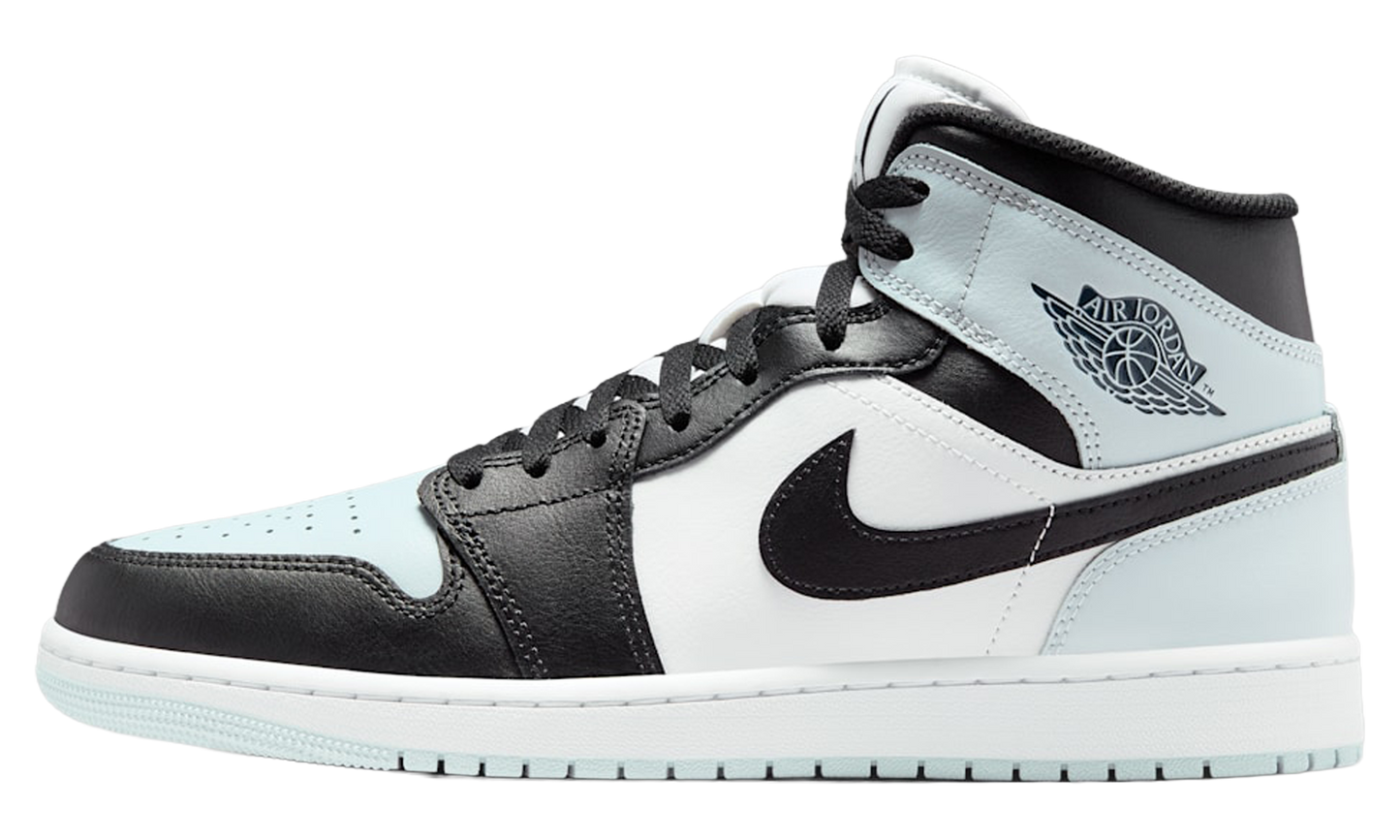 Air Jordan 1 Mid Black Aura / Squadron Blue DQ8426 002