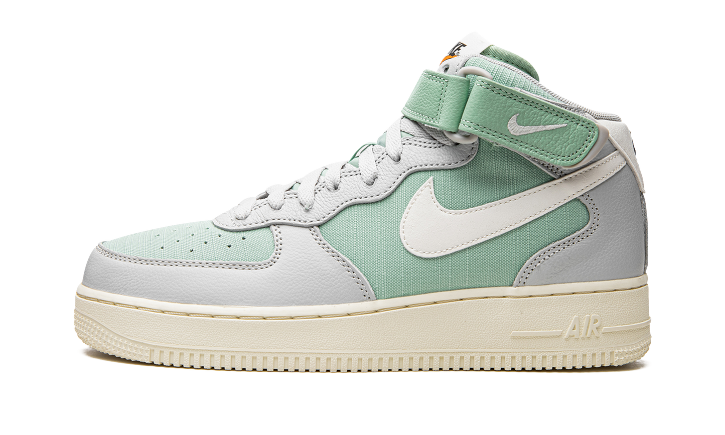Nike Air Force 1 Mid '07 LX "Grey Fog Enamel Green" DQ8766 002