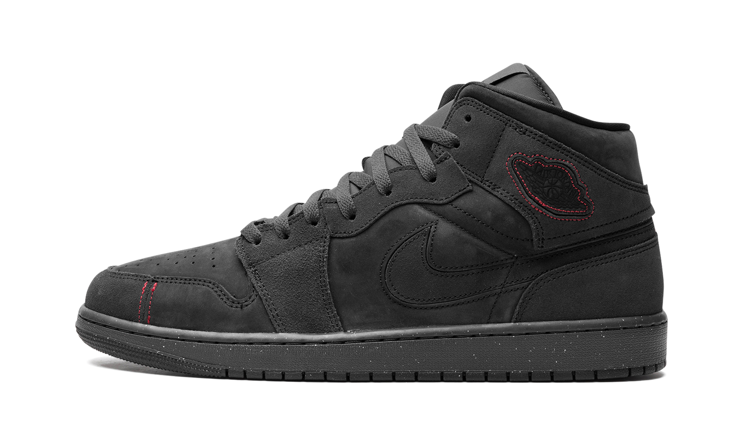 Air Jordan 1 Mid SE Craft Dark Smoke Red FD8634 001