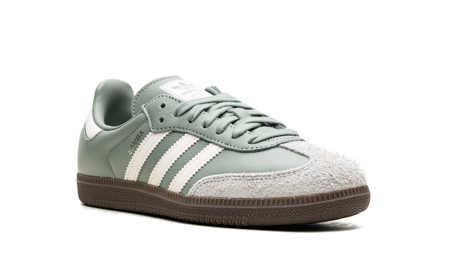 Adidas Samba OG "Silver Green Chalk White" JI1866