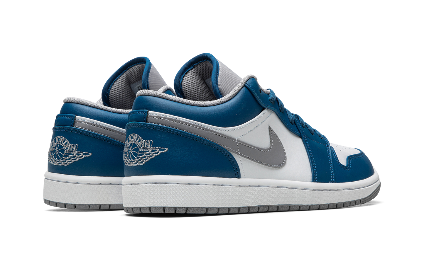 Air Jordan 1 Low True Blue 553558 412