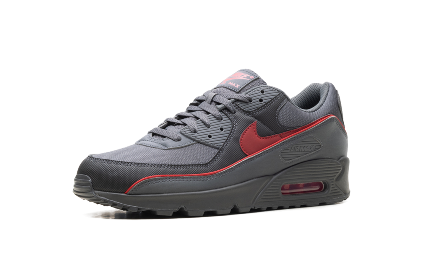 Nike Air Max 90 Premium "Iron Grey University Red" HV4517 001