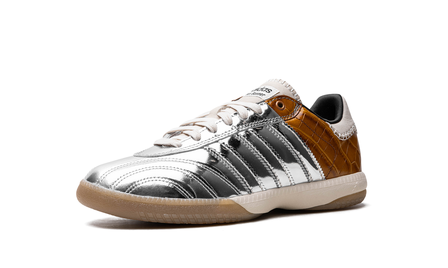 Adidas Samba Millenium "Wales Bonner - Silver Metallic / Easy Yellow" IH5777