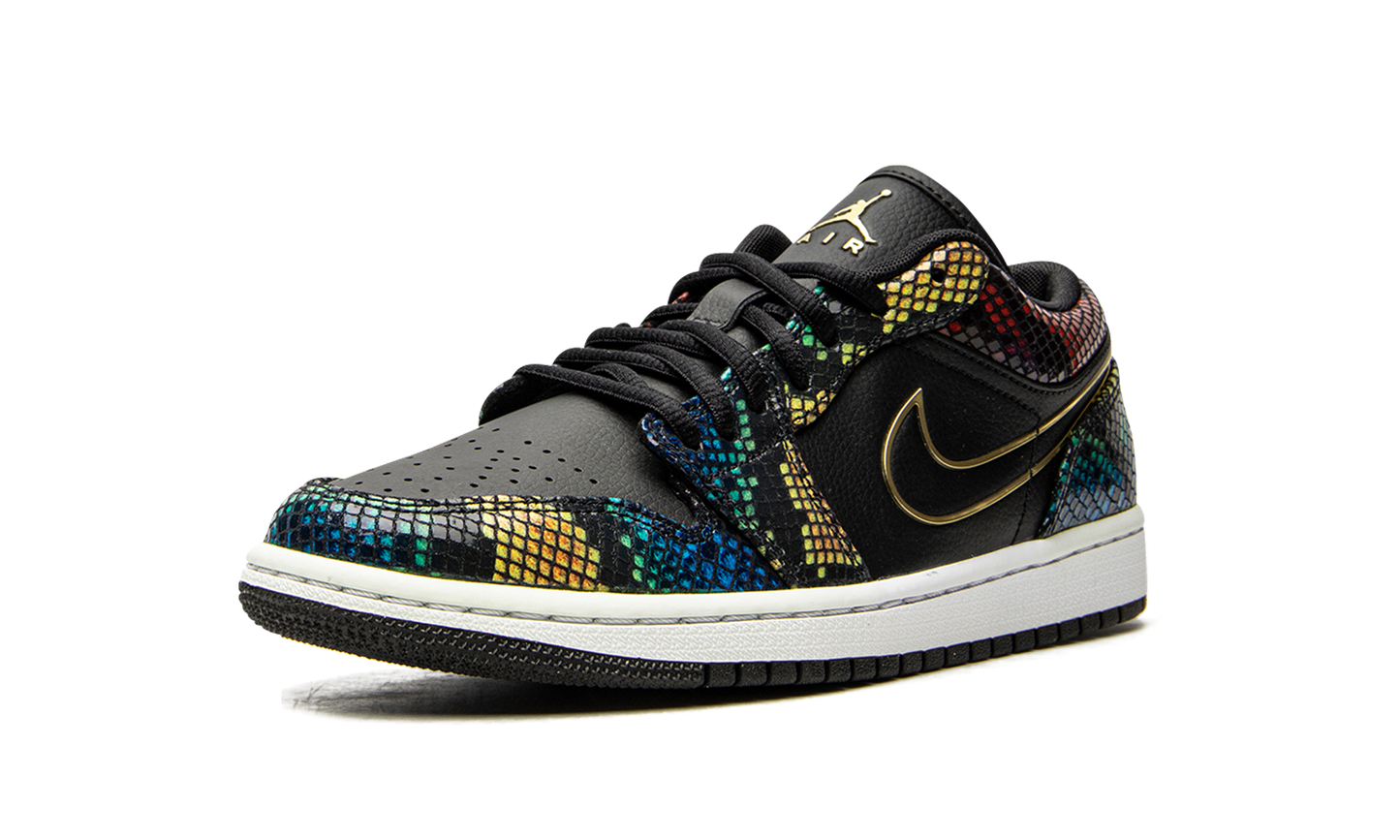 Air Jordan 1 Low WMNS Multicolor Snakeskin CW5580 001