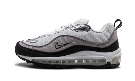 Nike AIR MAX 98 WMNS "White/Metallic Silver" AH6799 116
