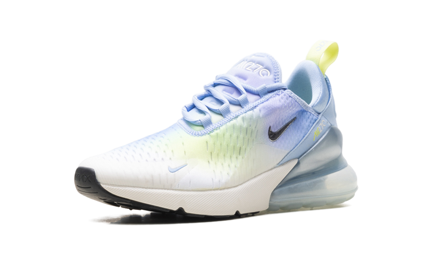 Nike Air Max 270 WMNS "Aluminum Hydrangeas Light Lemon Twist Metallic Silver" IB7937 468