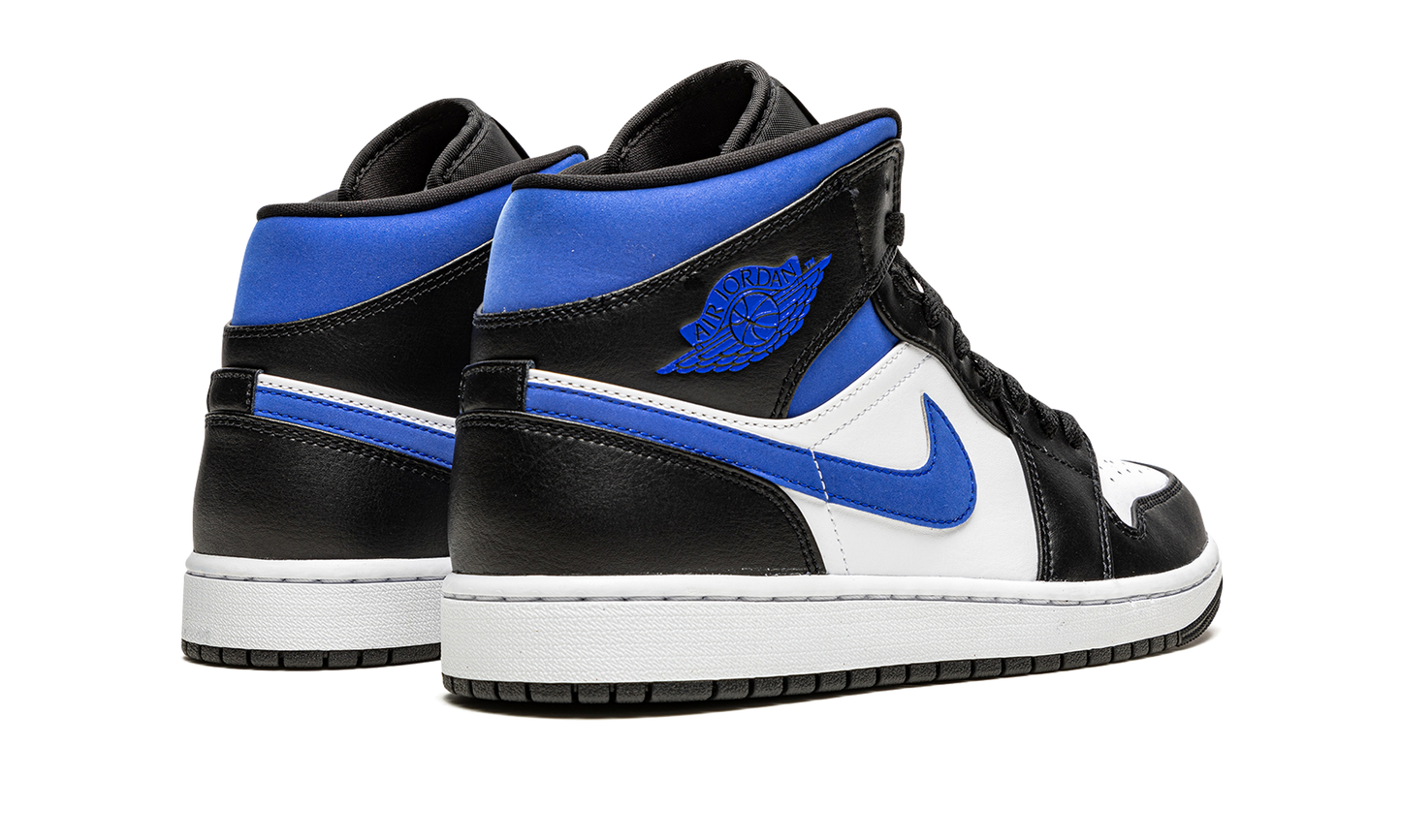 Air Jordan 1 Mid Racer Blue / Black / White 554724 140