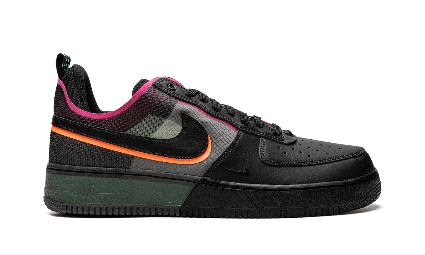 Nike Air Force 1 React "Black / Pink Prime" DH7615 001