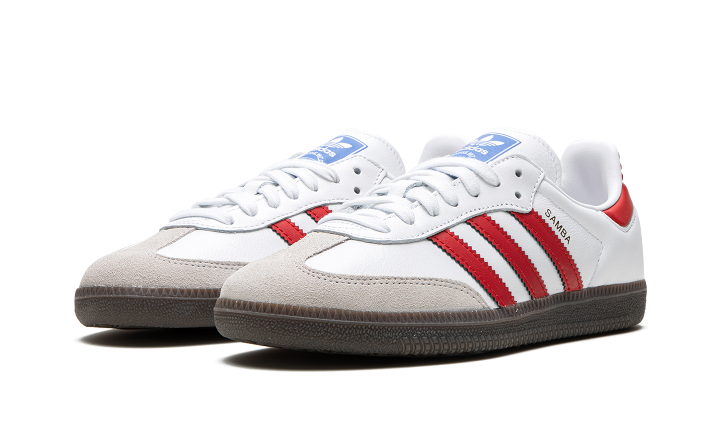 Adidas Samba OG "White / Better Scarlet" IG1025