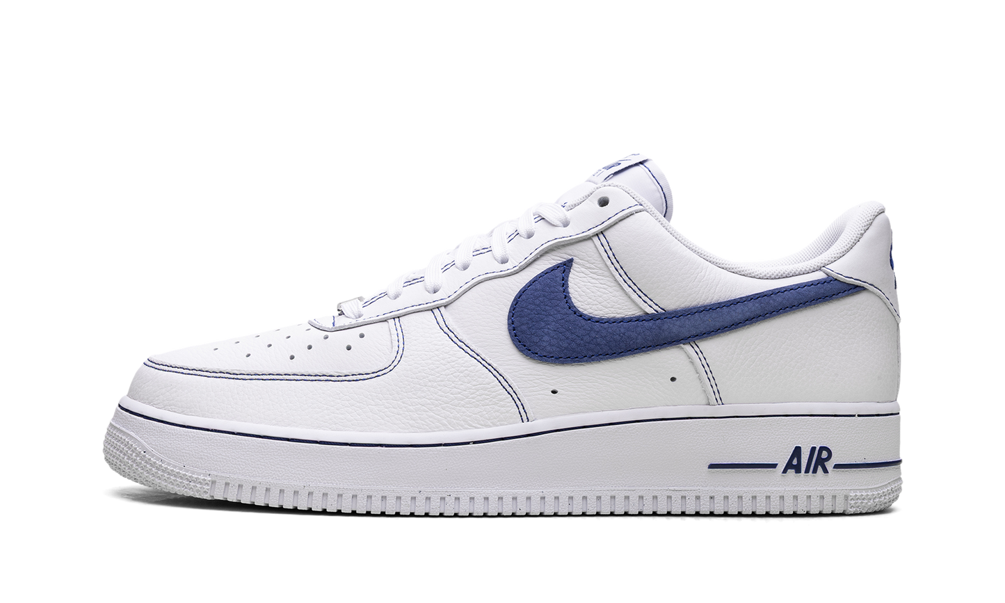 Nike Air Force 1 '07 LV8 "White Deep Royal Contrast Stitch" HQ2037 100