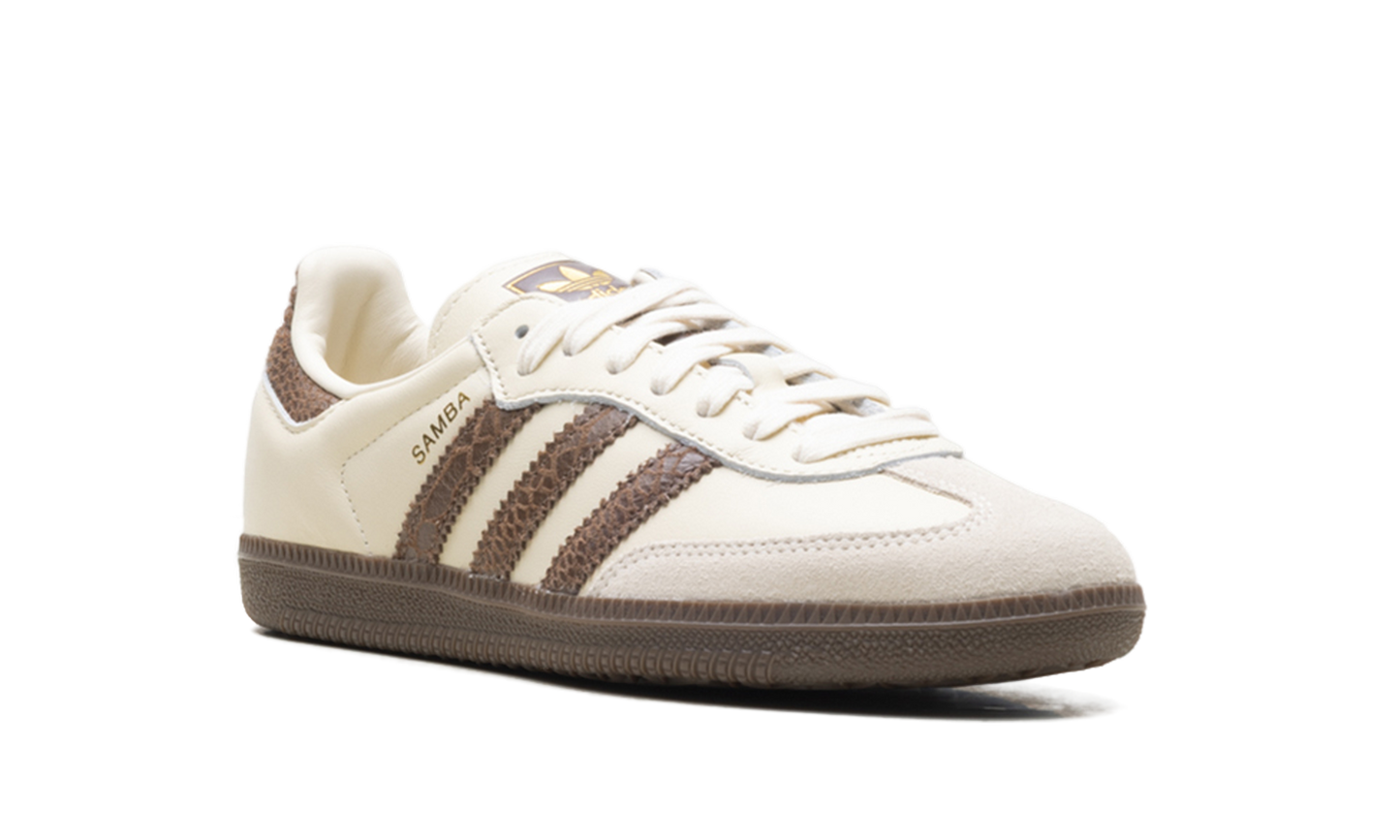 Adidas Samba OG WMNS "Cream Earth Strata Maroon" IH3980