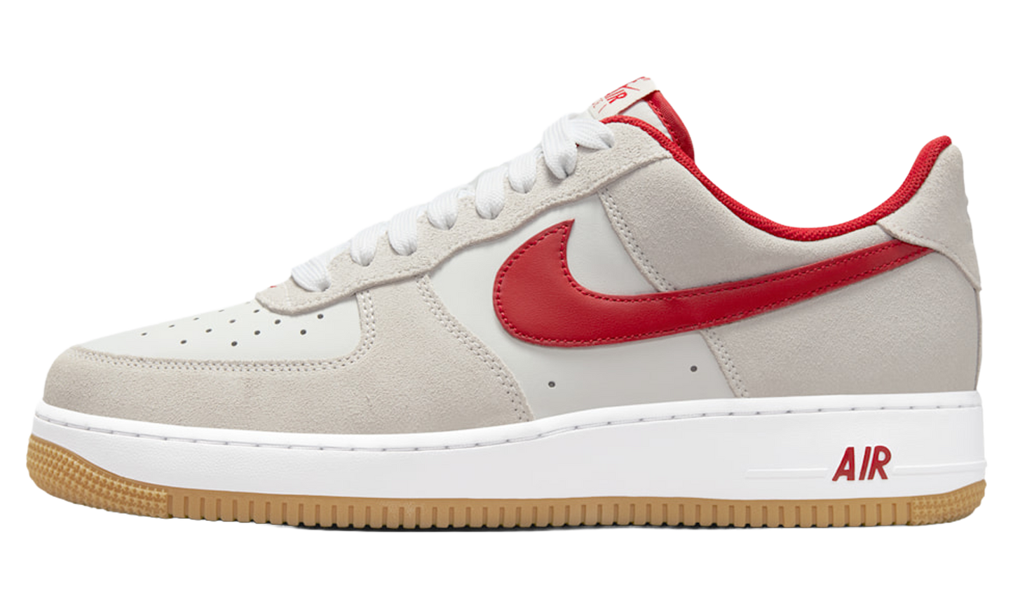 Nike Air Force 1 Low '07 LV8 "Summit White Varsity Red Gum" IB6388 101