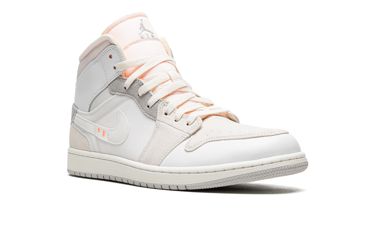 Air Jordan 1 Mid SE Craft NEUTRAL GREY DM9652 100