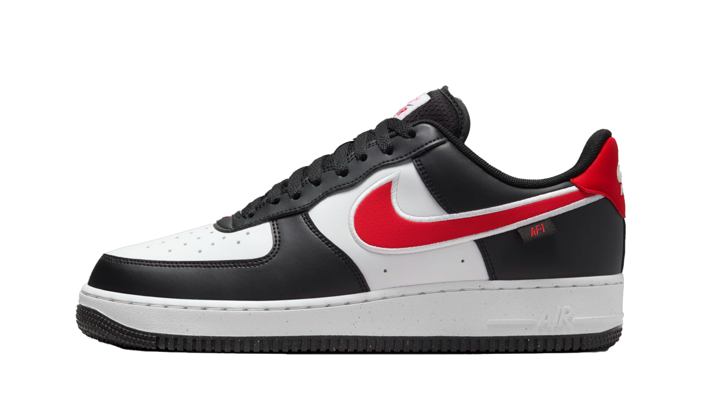 Nike Air Force 1 Low '07 Next Nature "Black White University Red" HM0721 002