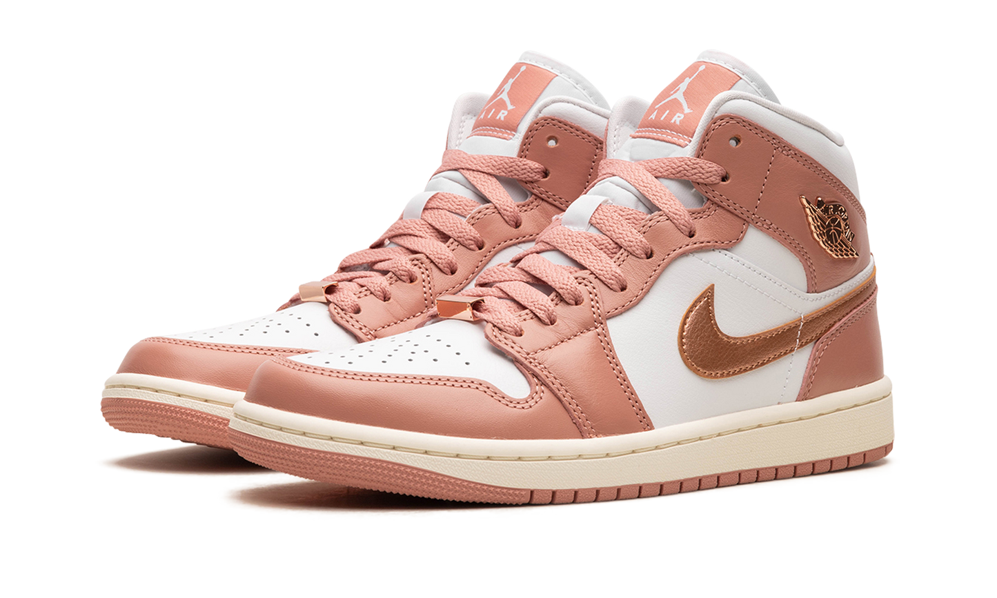 AIR JORDAN 1 MID WMNS RED STARDUST FB9892 670