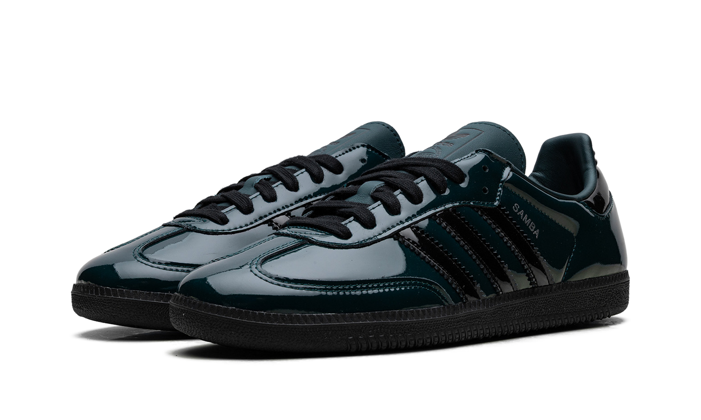 Adidas SAMBA OG WMNS "Aurora Ivy / Core Black / Silver Metallic" JR8750