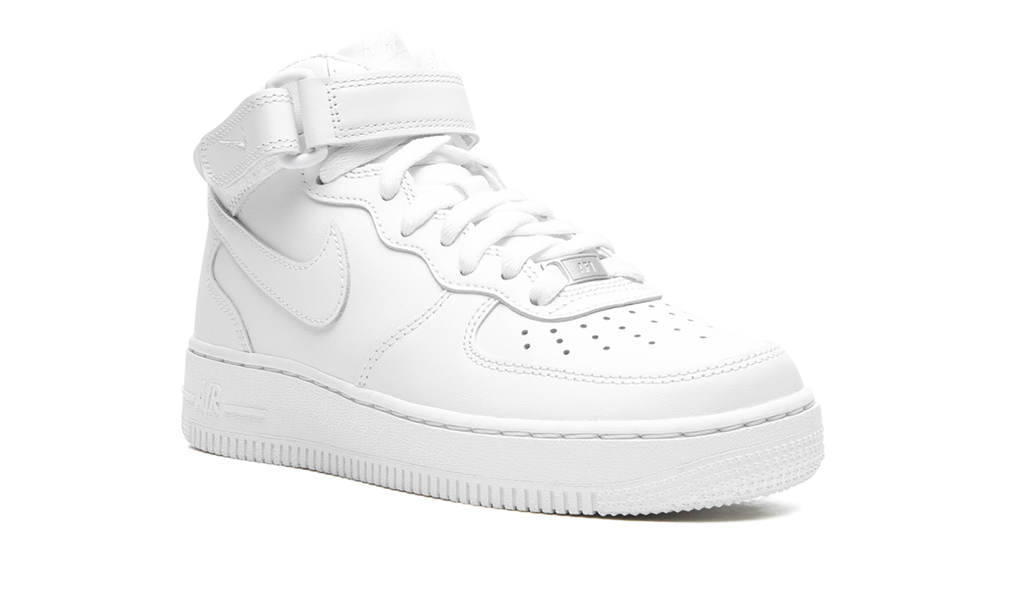 Nike AIR FORCE 1 '07 MID MNS WMNS Triple White DD9625 100
