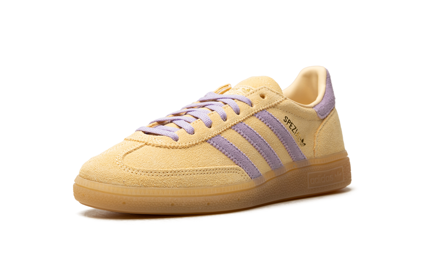 Adidas Handball Spezial WMNS "Orange Tint Powder Plum Gum" JR3617