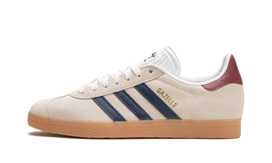 Adidas Gazelle "Off White / Dark Blue / Gum" IE0546