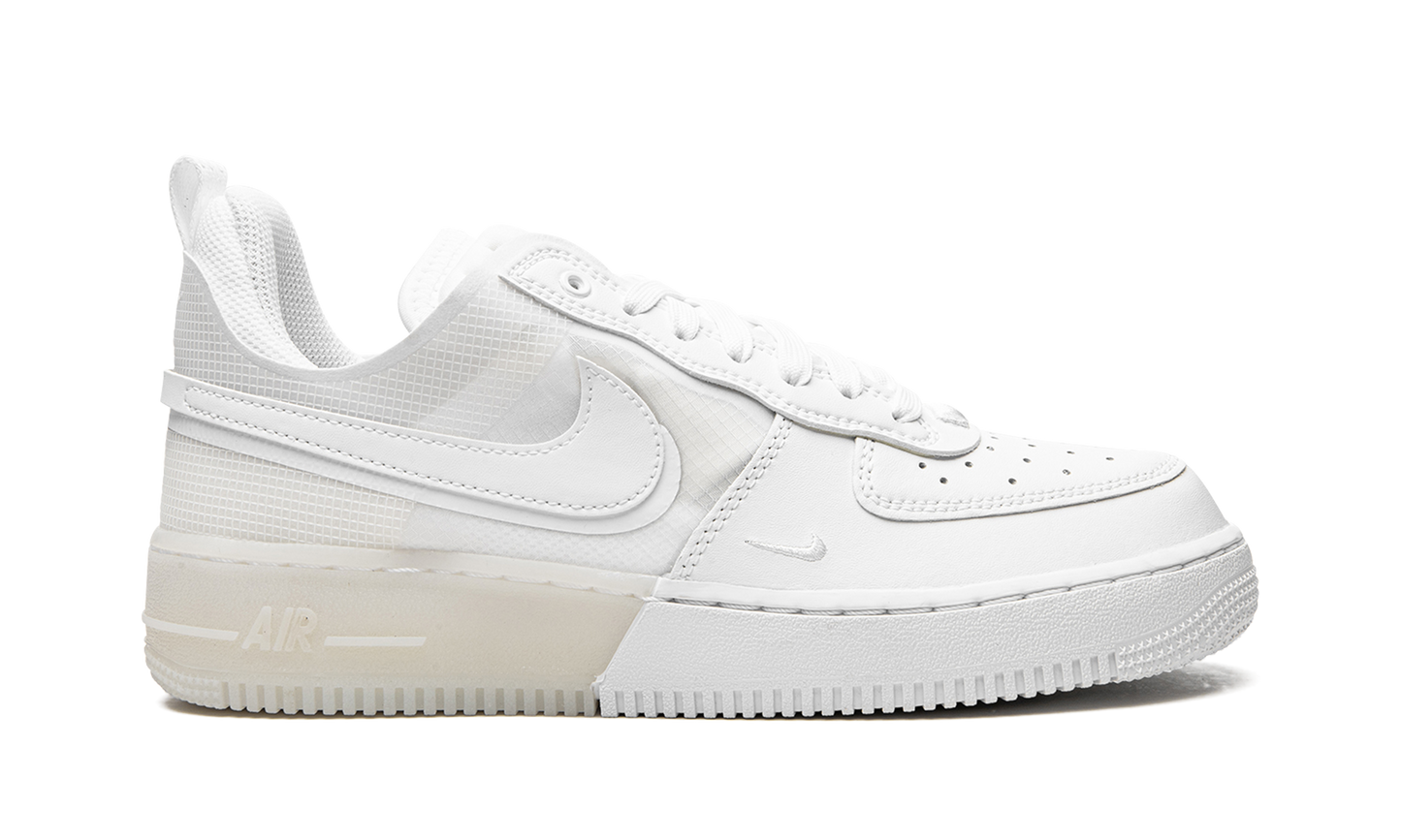 Nike Air Force 1 React "Triple White" DM0573 100