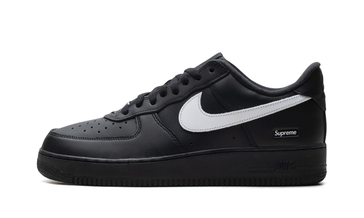 Nike Air Force 1 Low "Supreme - Mini Box Logo Black / White" CU9225 002