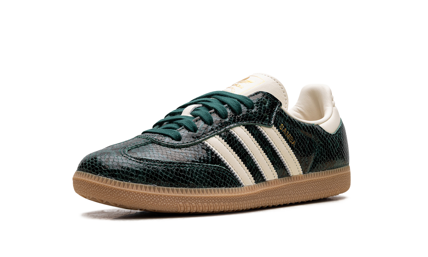 Adidas Samba OG WMNS "Snakeskin Collegiate Green" JR8848