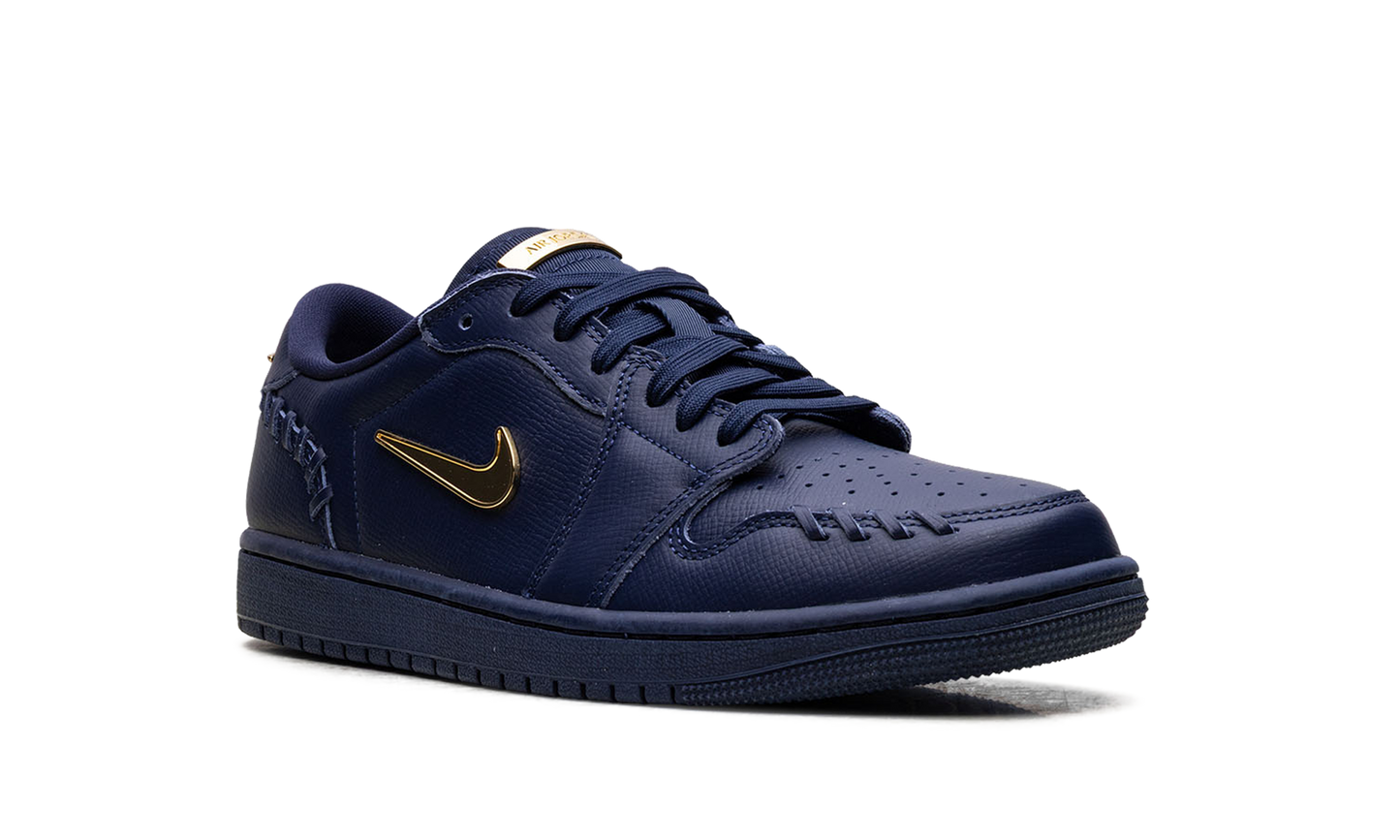 Jordan 1 Low WMNS Method of Make Midnight Navy Metallic Gold FN5032 400
