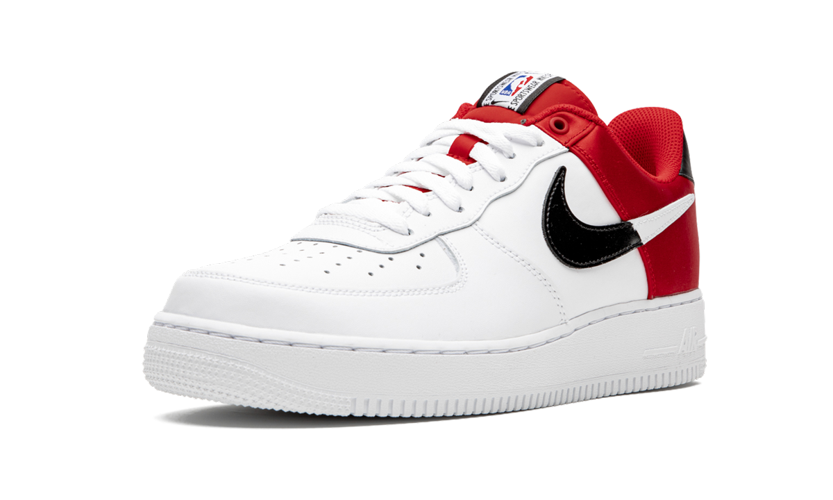 Nike Air Force 1 '07 LV8 1 "NBA - White/Red/Black" BQ4420 600