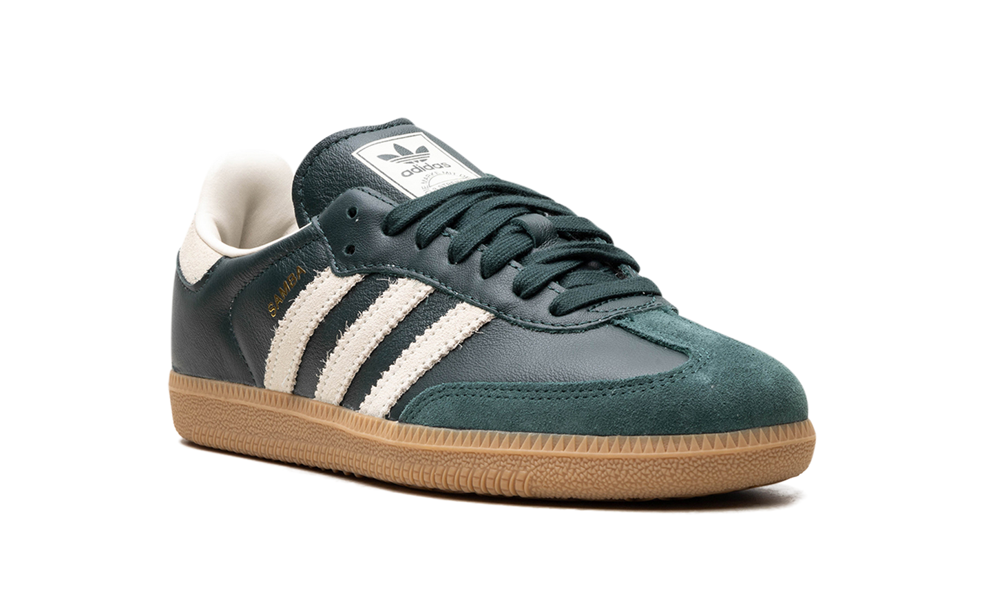 Adidas Samba OG "Shadow Green Cream White Gold Metallic" ID1483