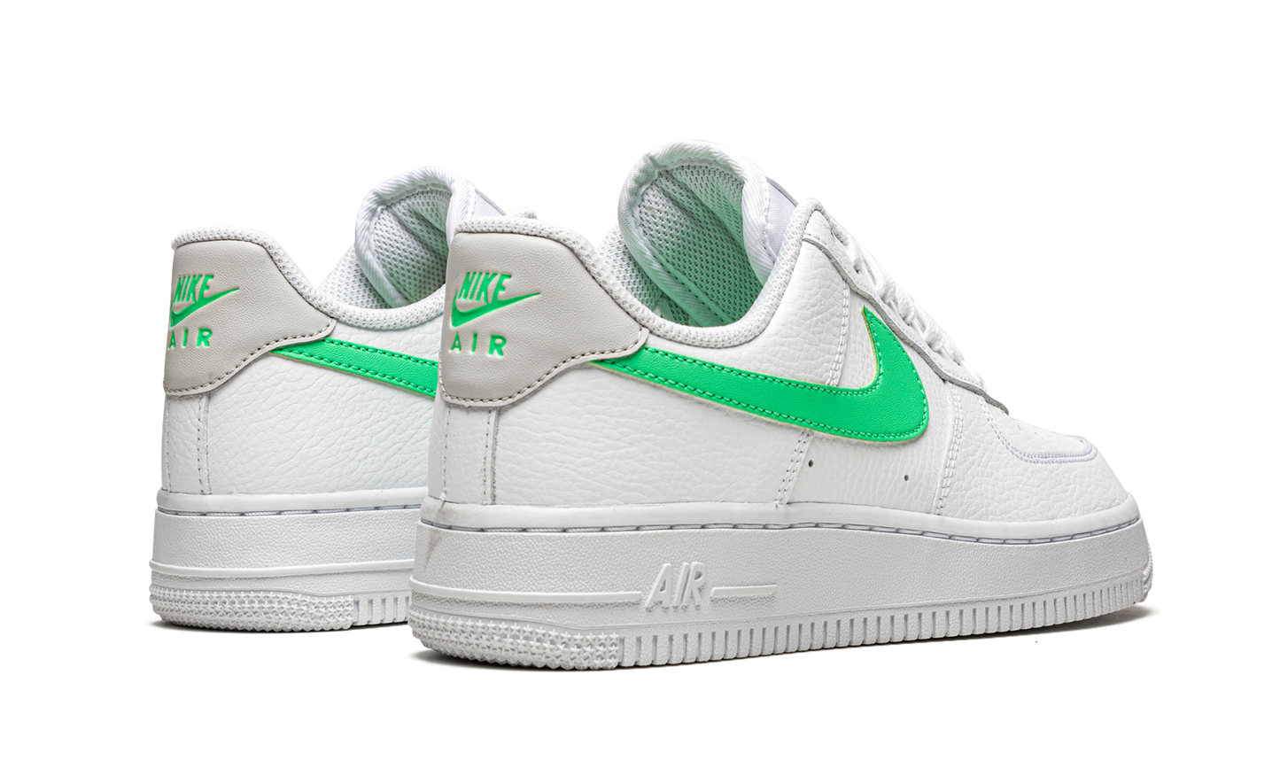 Nike AIR FORCE 1 LO '07 MNS WMNS White / Green Glow 315115 164