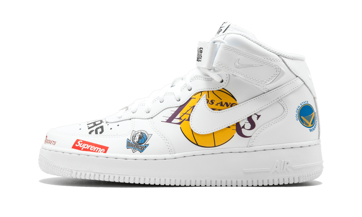 Nike Air Force 1 MID 07 / Supreme "NBA" AQ8017 100