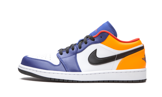 Air Jordan 1 Low Deep Royal / Yellow 553558 123