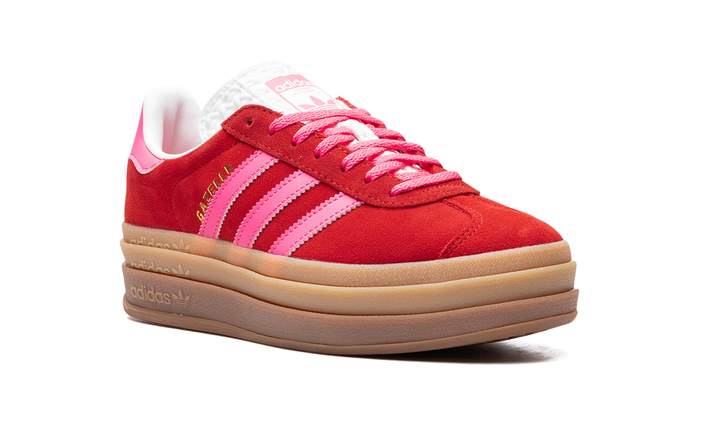 Adidas Gazelle Bold WMNS "Collegiate Red Lucid Pink" IH7496