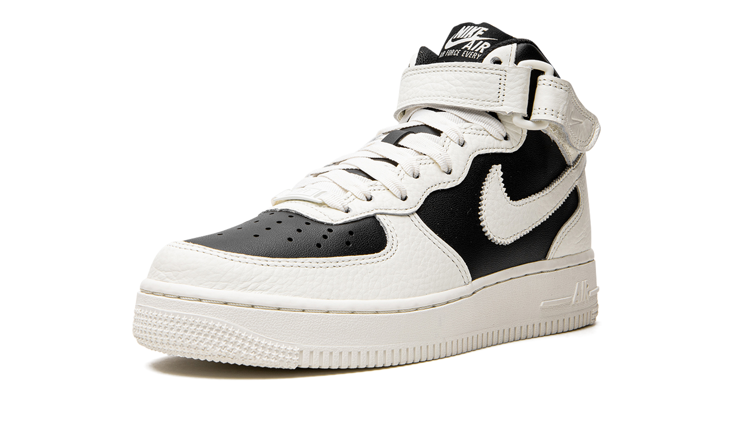 Nike AIR FORCE 1 '07 MID MNS WMNS Black Sial DV2224 001