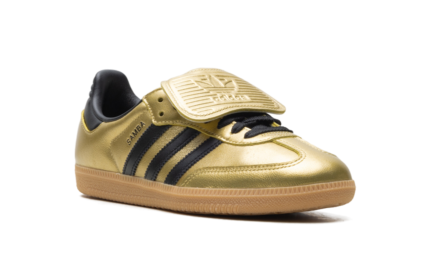 Adidas Samba LT WMNS "Gold Metallic Black Gum" JH5708
