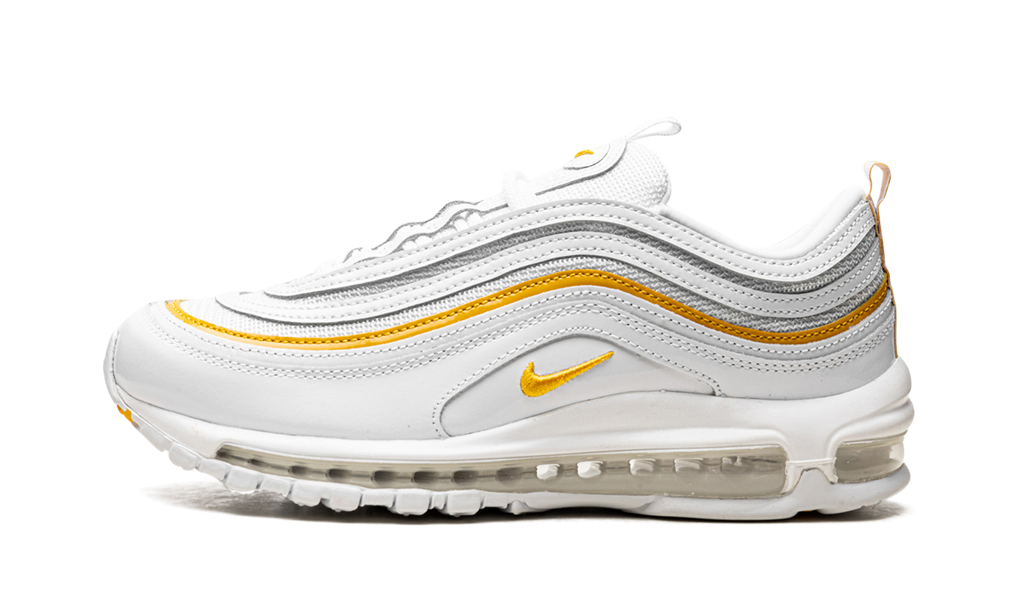 Nike AIR MAX 97 MNS WMNS "White / Yellow" DM8268 100