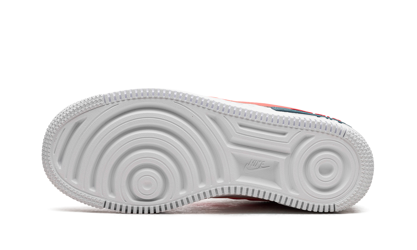 Nike AIR FORCE 1 SHADO NMS WMNS White Solar Red DB3902 100
