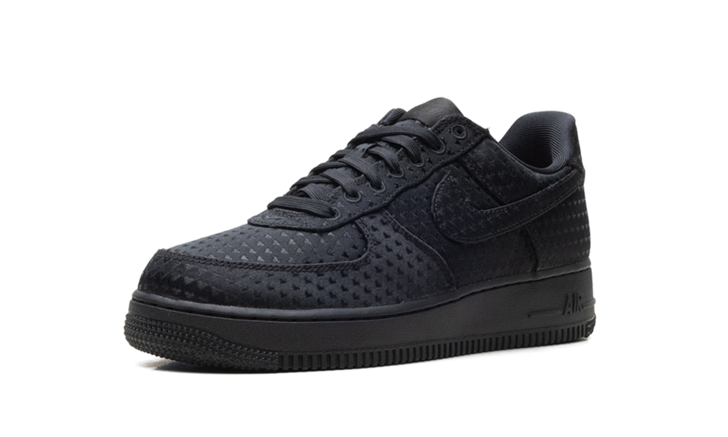 Nike Air Force 1 Low WMNS Valentine's Day - Triple Black IQ9965 001