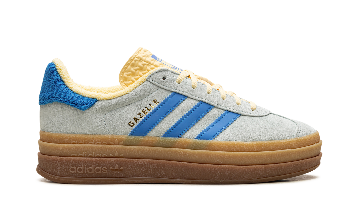 Adidas Gazelle Bold Wmns "Almost Blue Yellow" IE0430