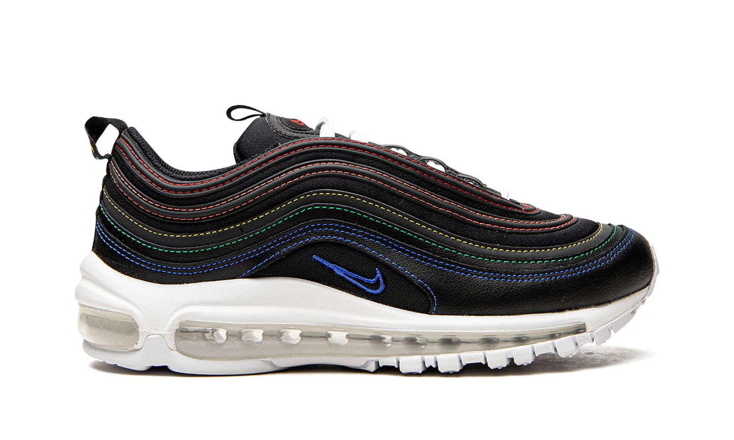 Nike AIR MAX 97 MNS WMNS "Rainbow Stitcthing" DJ5999 001