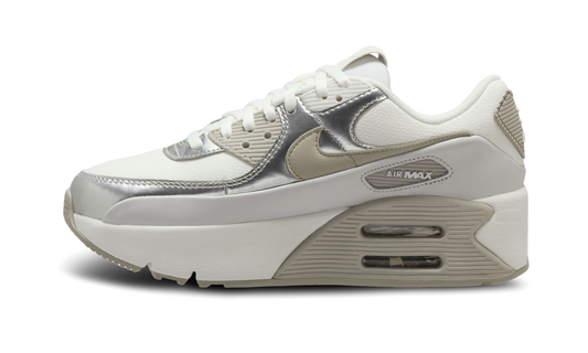 Nike Air Max 90 LV8 WMNS "Vast Grey Metallic Platinum" IB0170 101