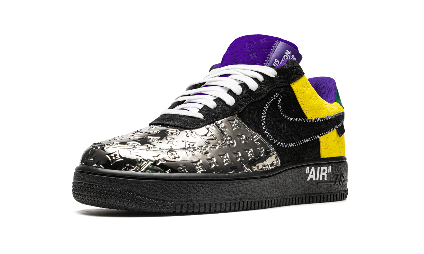 Nike Louis Vuitton Air Force 1 Low "Virgil Abloh - Purple Dusk/Metallic Silver" 1A9VCC