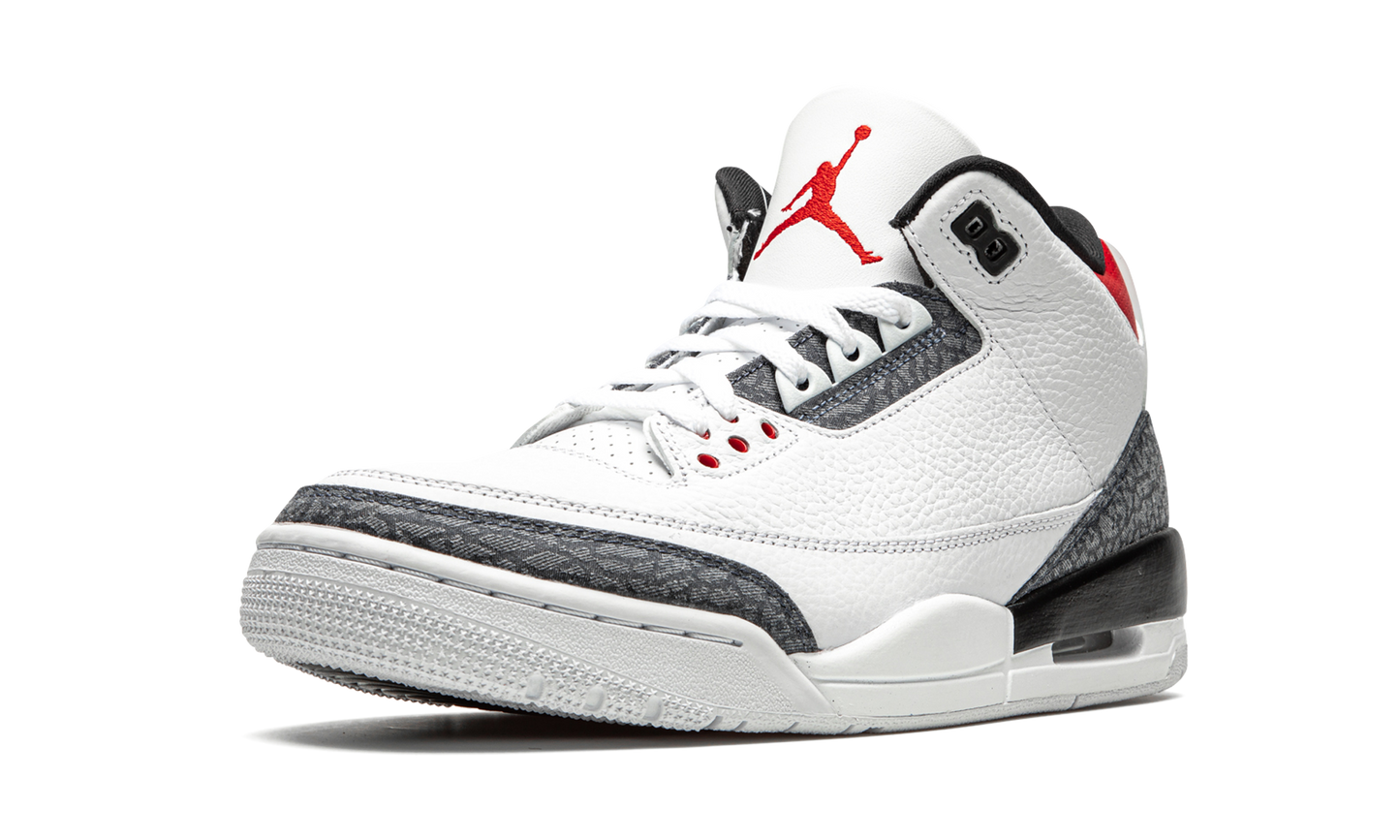 Air Jordan 3 Retro SE-T Denim Japan Exclusive - Fire Red CZ6433 100